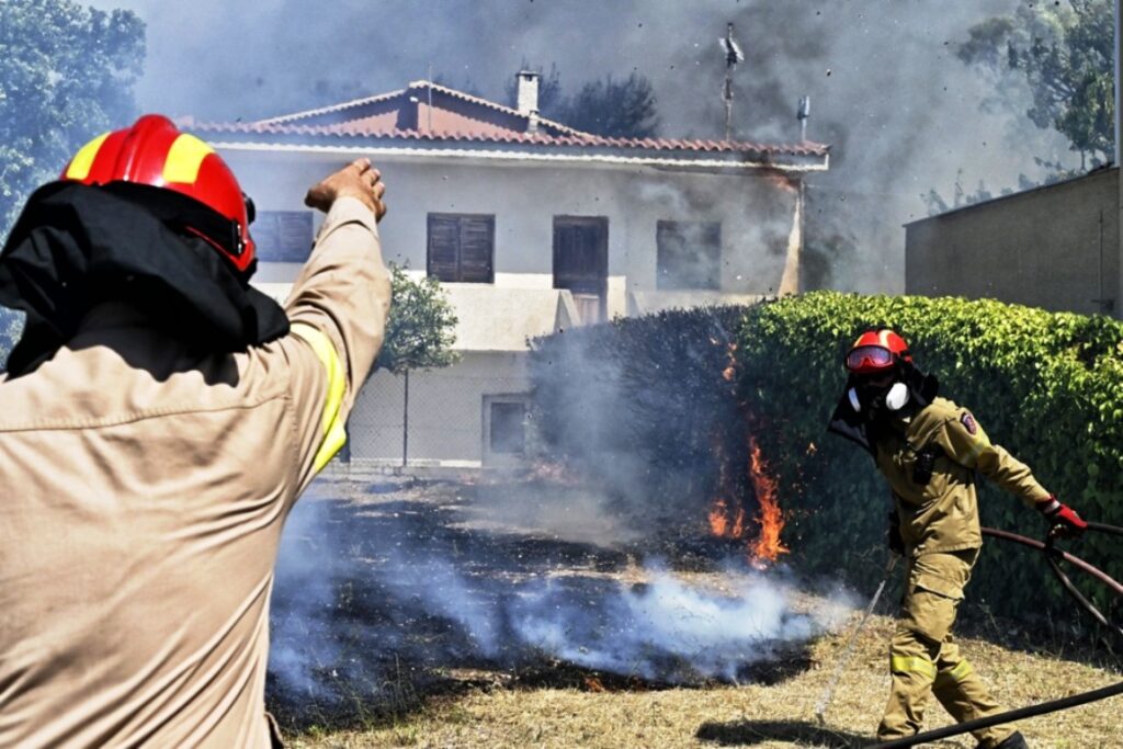 Φωτιά ΤΩΡΑ στο Νεοχώρι Μεσολογγίου