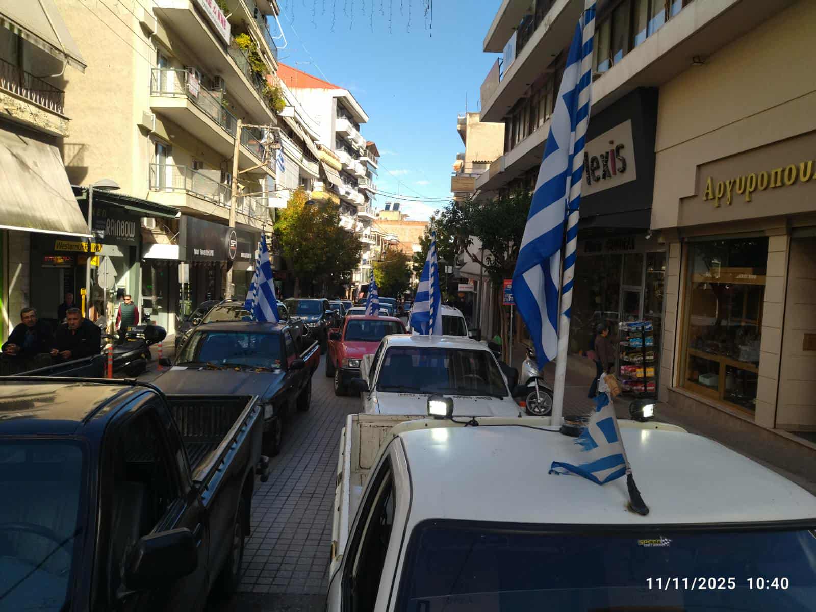 Στα όρια τους οι αγρότες Σκύδρας