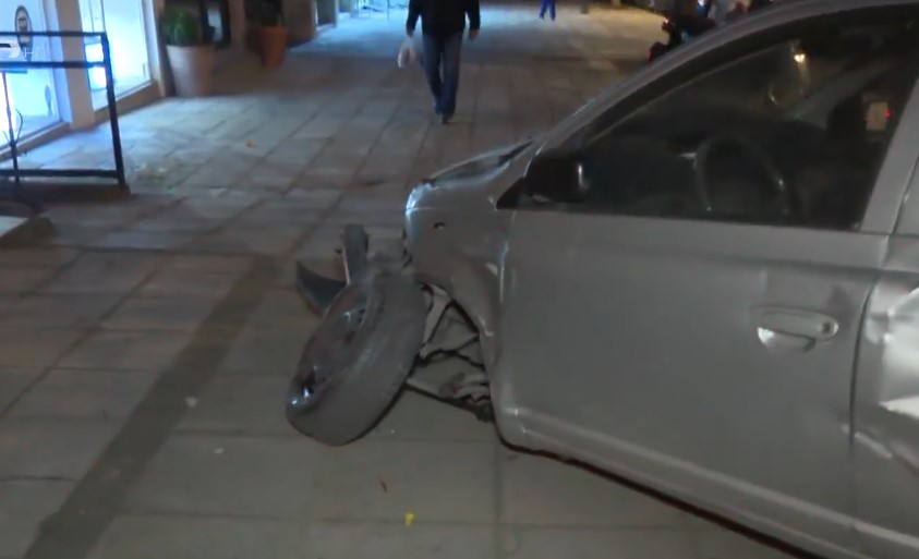 Απίστευτο τροχαίο στη Θεσσαλονίκη