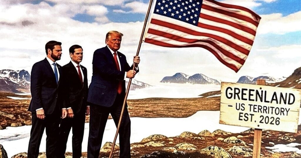 Τραμπ: Ανέβασε φωτογραφία ΑΙ με… «αμερικανική Γροιλανδία»