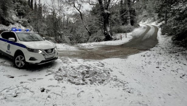 Θεσσαλονίκη: Κλειστός ο δρόμος Χορτιάτη – Αγίου Βασιλείου