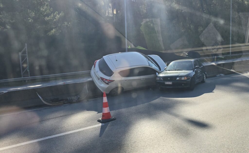 Τροχαίο στο Δερβένι Θεσσαλονίκης