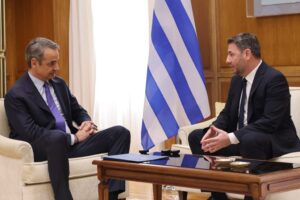 Μέση Ανατολή: Συνάντηση Μητσοτάκη με Ανδρουλάκη