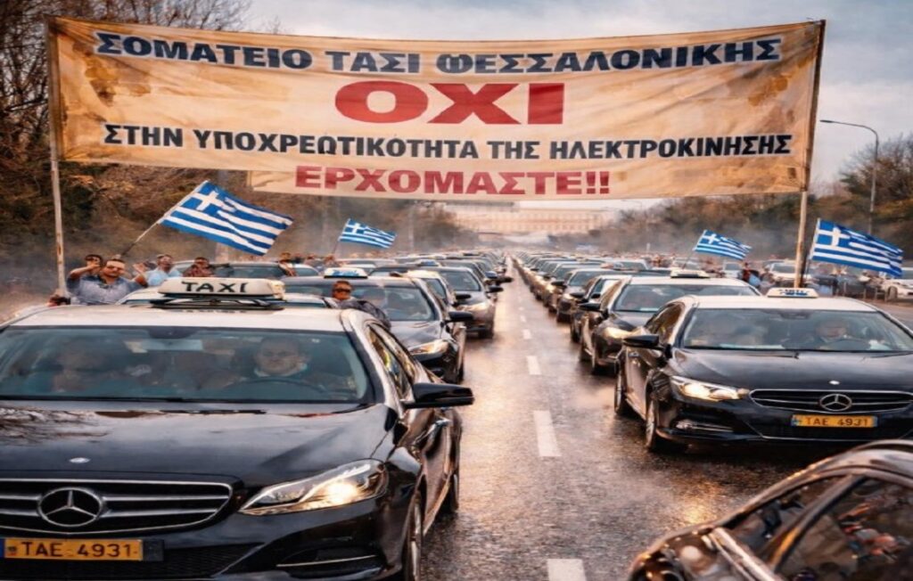 Απεργία ΤΑΧΙ: Πανελλαδική απεργία και δυναμικές κινητοποιήσεις