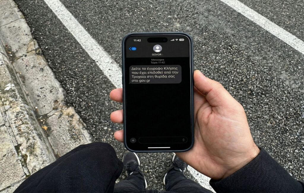 Ξεκίνησε η βεβαίωση κλήσεων από τις κάμερες Τεχνητής Νοημοσύνης και τις κάμερες των λεωφορείων