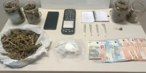 Εδεσσα: «Χειροπέδες» σε αλλοδαπό διακινητή κοκαΐνης και κάνναβης