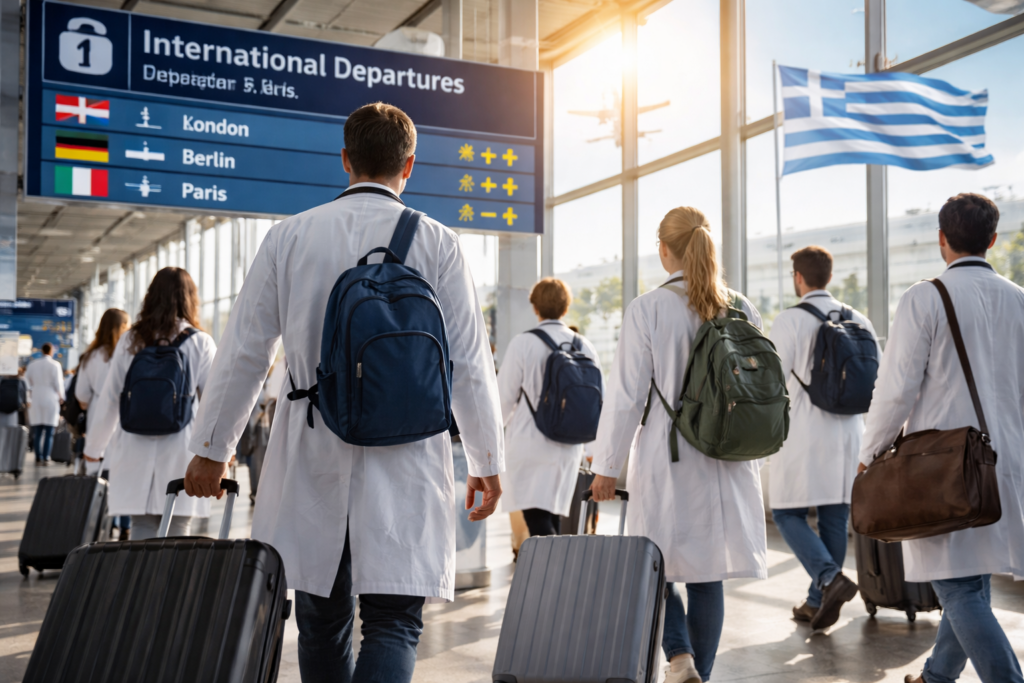 Μαζική φυγή γιατρών από την Ελλάδα – Αναζητούν καλύτερες συνθήκες εργασίας και ζωής στο εξωτερικό