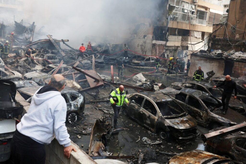Βομβαρδίστηκε κτήριο στη Βηρυτό. 254 νεκροί. H Χεζμπολάχ υπόσχεται πως θα ανταποδώσει