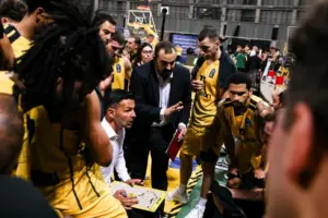 Αγγέλου:«Ξεκάθαρος στόχος μας είναι το πλεονέκτημα έδρας στα πλέι οφ.»