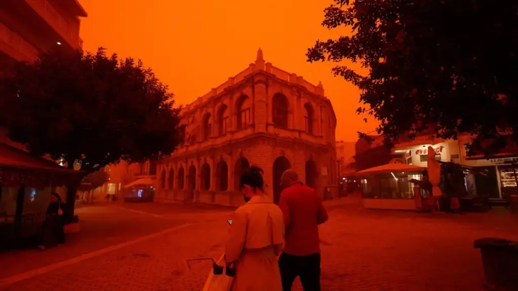 Κρήτη: Ασφυκτική ατμόσφαιρα στο νησί με ρεκόρ αφρικανικής σκόνης