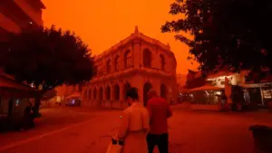 Κρήτη: Ασφυκτική ατμόσφαιρα στο νησί με ρεκόρ αφρικανικής σκόνης