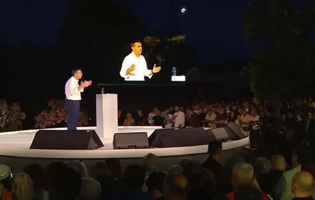 Ο Τσίπρας πλάσαρε το ξαναζεσταμένο σόου με autocue;