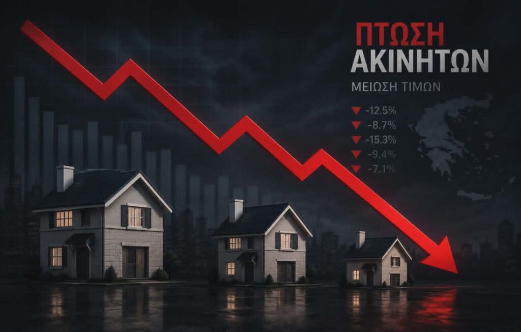 Η αγορά ακινήτων υπό πίεση: Έρχεται «Κραχ»;