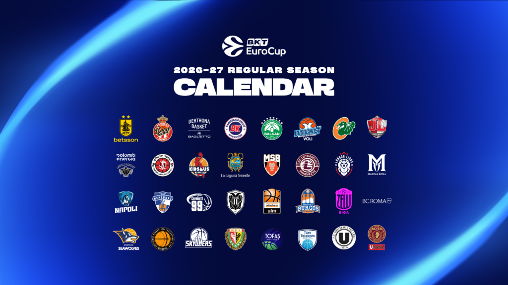 Eurocup: Το αναλυτικό πρόγραμμα για ΠΑΟΚ και Άρη