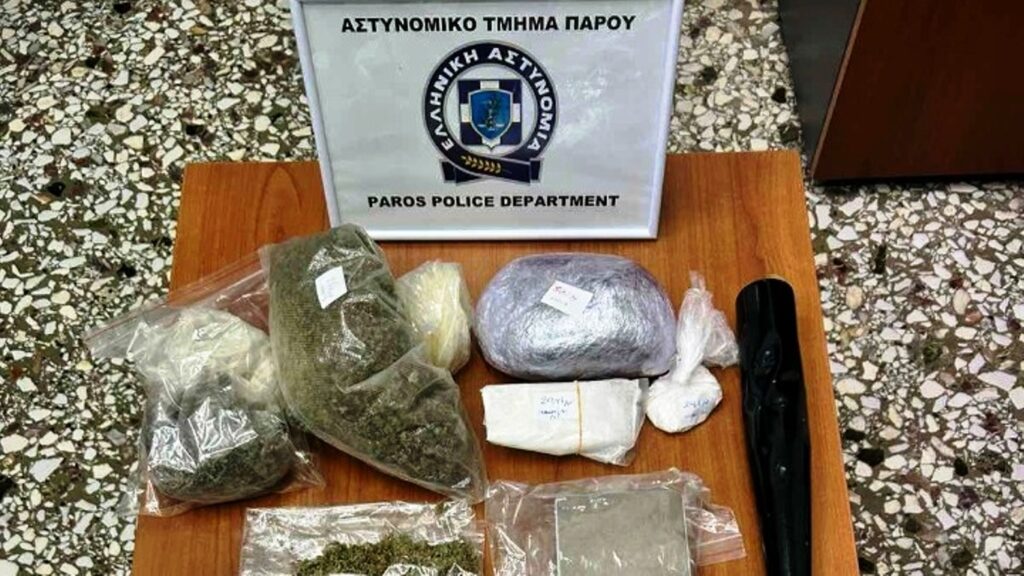 23χρονος στην Πάρο εμβόλισε μοτοσικλέτα αστυνομικού για να διαφύγει – Δύο συλλήψεις για διακίνηση ναρκωτικών