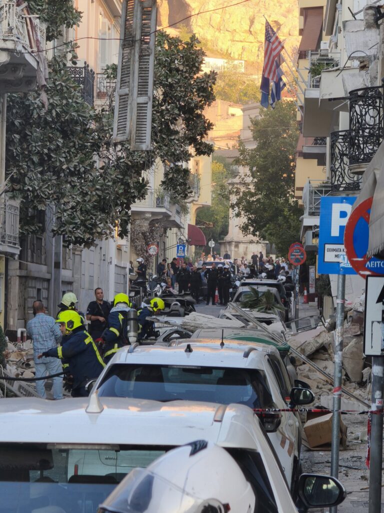 Μεγάλη έκρηξη στην Πλάκα
