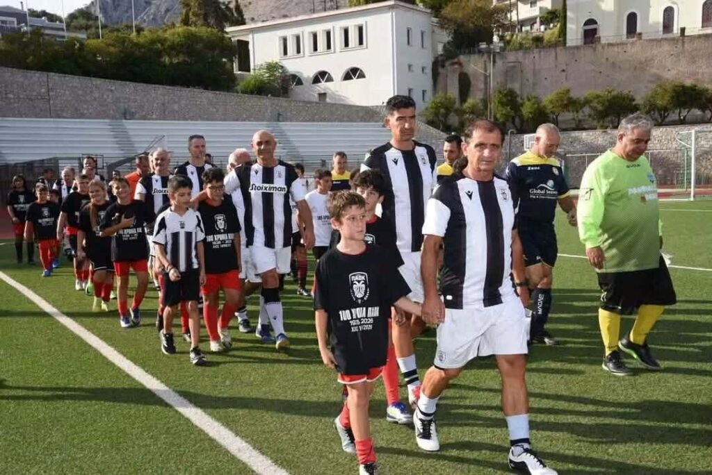 ΠΑΟΚ: Στην Χίο οι βετεράνοι νγια φιλανθρωπικό σκοπό