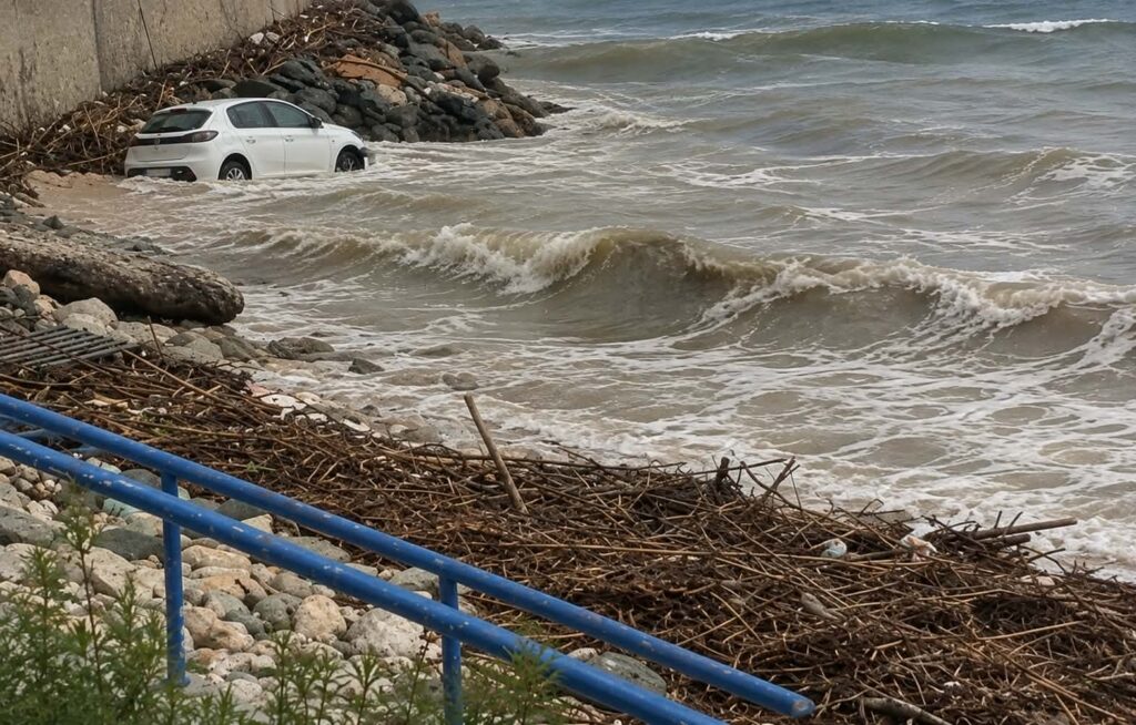 Τραγωδία στη Ρόδο: Νεκρός 25χρονος από την κακοκαιρία